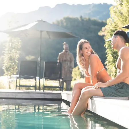 Himmelchalet - Alpencamping ロッジ *