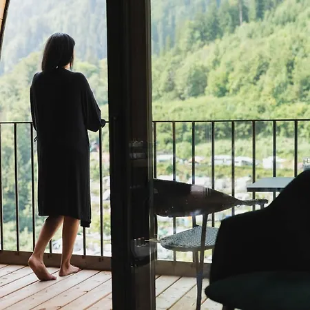 ロッジ Himmelchalet - Alpencamping ネンツィング